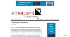 Desktop Screenshot of emergenteconomics.com
